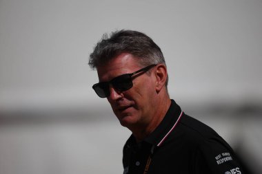 Graeme Lowdon (GBR) Cadillac Formula 1 Takımı, Bahreyn, Bahreyn 'deki Bahreyn Uluslararası Pisti' nde düzenlenen 2026 FIA Formula 1 Dünya Şampiyonası 'nın ilk sezon öncesi resmi test oturumunda. 11-13 Şubat 2026 tarihli üç günlük test oturumu