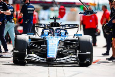 (23) - Alexander Albon (THA) - Atlassian Williams F1 Team - Williams FW48 - Mercedes, Bahreyn, Bahreyn 'deki Bahreyn Uluslararası Pisti' nde düzenlenen 2026 FIA Formula 1 Dünya Şampiyonası 'nın ilk sezon öncesi resmi test oturumunun 2. gününde. Şeyi...