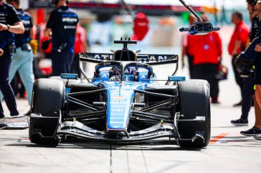 (23) - Alexander Albon (THA) - Atlassian Williams F1 Team - Williams FW48 - Mercedes, Bahreyn, Bahreyn 'deki Bahreyn Uluslararası Pisti' nde düzenlenen 2026 FIA Formula 1 Dünya Şampiyonası 'nın ilk sezon öncesi resmi test oturumunun 2. gününde. Şeyi...