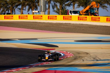 (30) Liam Lawson (NZL) - Sakhir 'deki Bahreyn Uluslararası Pisti' nde düzenlenen 2026 FIA Formula 1 Dünya Şampiyonası 'nın ilk resmi sezon öncesi oturumunda VCARB03 - Red Bull Ford,