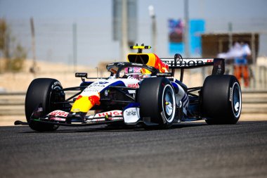 (30) Liam Lawson (NZL) - Sakhir 'deki Bahreyn Uluslararası Pisti' nde düzenlenen 2026 FIA Formula 1 Dünya Şampiyonası 'nın ilk resmi sezon öncesi oturumunda VCARB03 - Red Bull Ford,