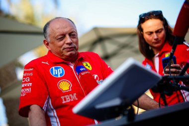 Frederic Vasseur (FRA) - Bahreyn, Bahreyn 'deki Bahreyn Uluslararası Pisti' nde düzenlenen 2026 FIA Formula 1 Dünya Şampiyonası 'nın 3. Üç günlük test oturumu