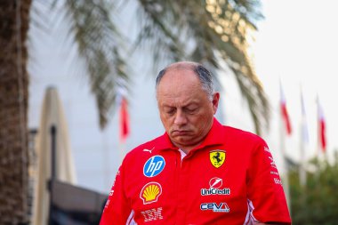 Frederic Vasseur (FRA) - Bahreyn, Bahreyn 'deki Bahreyn Uluslararası Pisti' nde düzenlenen 2026 FIA Formula 1 Dünya Şampiyonası 'nın ilk sezon öncesi resmi test oturumu olan 4 Şubat' ta Scuderia Ferrari HP Team Principal. Üç günlük test sonuçları.