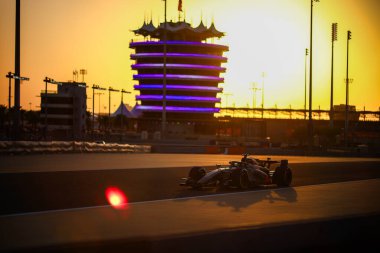 (27) Nico Hulkenberg (GER) - Audi Revolut F1 Team - Audi AR01 - Audi, Bahreyn 'deki Bahreyn Uluslararası Pisti' nde düzenlenen 2026 FIA Formula 1 Dünya Şampiyonası 'nın ilk sezon öncesi resmi test oturumunun olduğu gün (19 Şubat). Üç.