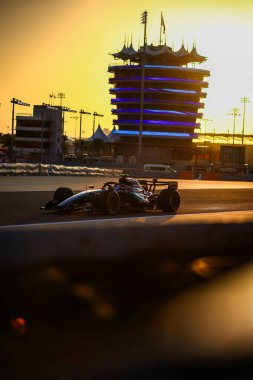 (12) Andrea Kimi Antonelli (ITA) - Mercedes-AMG PETRONAS F1 Ekibi - Mercedes W17 - Mercedes E Performansı, Bahreyn International C 'de düzenlenen 2026 FIA Formula 1 Dünya Şampiyonası' nın ilk sezon öncesi ilk resmi test oturumunun olduğu gün (19 Şubat)