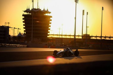 (12) Andrea Kimi Antonelli (ITA) - Mercedes-AMG PETRONAS F1 Ekibi - Mercedes W17 - Mercedes E Performansı, Bahreyn International C 'de düzenlenen 2026 FIA Formula 1 Dünya Şampiyonası' nın ilk sezon öncesi ilk resmi test oturumunun olduğu gün (19 Şubat)