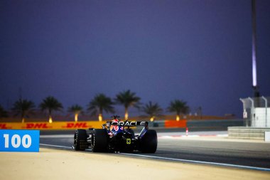 (3) Max Verstappen (NED) - Oracle Red Bull Racing - Red Bull RB22 - Red Bull Ford 2026 FIA Formula 1 Dünya Şampiyonası 'nın ilk resmi sezon öncesi oturumu sırasında Bahreyn, Bahra Uluslararası Pisti' nde gerçekleştirildi.