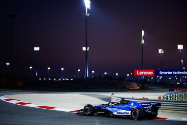 (23) - Alexander Albon (THA) - Atlassian Williams F1 Team - Williams FW48 - Mercedes, Sakhir, Bahreyn 'deki Bahreyn Uluslararası Pisti' nde düzenlenen 2026 FIA Formula 1 Dünya Şampiyonası 'nın ilk sezon öncesi ilk resmi test oturumunda (19 Şubat)