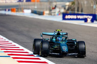 (14) Fernando Alonso (ESP) - Aston Martin Aramco F1 Team - Aston Martin AMR26 - Honda, Sakhir, B 'de düzenlenen 2026 FIA Formula 1 Dünya Şampiyonası' nın ilk sezon öncesi resmi test oturumunda (19 Şubat)