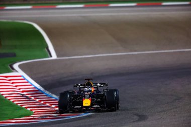 (3) Max Verstappen (NED) - Oracle Red Bull Racing - Red Bull RB22 - Red Bull Ford 2026 FIA Formula 1 Dünya Şampiyonası 'nın ilk resmi sezon öncesi oturumu sırasında Bahreyn, Bahra Uluslararası Pisti' nde gerçekleştirildi.