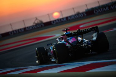 (10) Pierre Gasly (FRA) - BWT Alpine F1 Team - Alpine A526 - Mercedes, Bahreyn, Bahreyn 'deki Bahreyn Uluslararası Pisti' nde düzenlenen 2026 FIA Formula 1 Dünya Şampiyonası 'nın ilk sezon öncesi ilk resmi test oturumunda (20 Şubat). Üç...