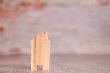 Emlakçı, emlak, taşınma ya da kiralama gibi emlak sözleşmelerini imzaladıktan sonra müşterisiyle takas etmek için ahşap bir ev tutuyor..