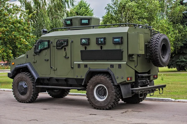 Equipo militar blindado — Foto de Stock