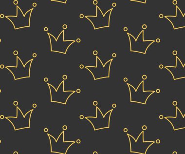 Karalama şekli. İzole edilmiş siyah arka plan. Vektör simgeleri.