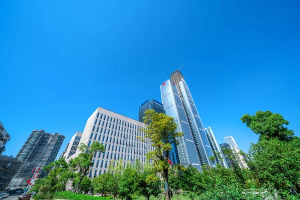 Modern Skyscrapers Business District Guiyang China — Stock Photo, Image