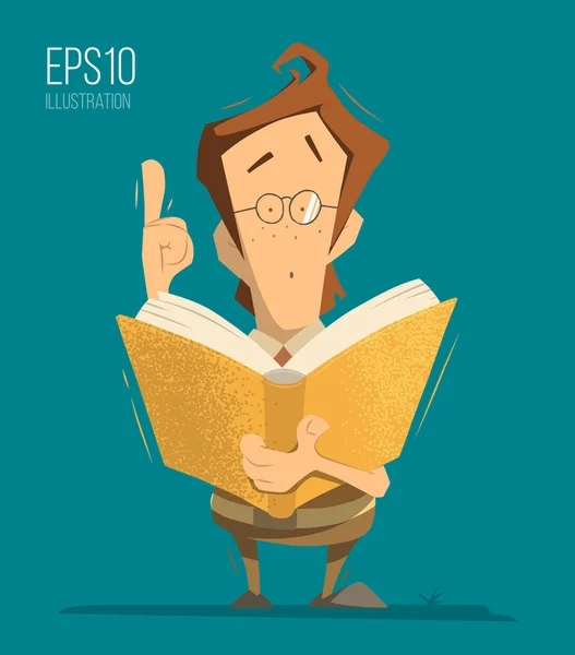 Genius kid cartoon Vector Art Stock Images | Depositphotos Genius kid cartoon Vector Art Stock Images | Depositphotos