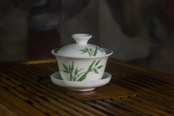 Čajové náčiní, gaiwan — Stock fotografie