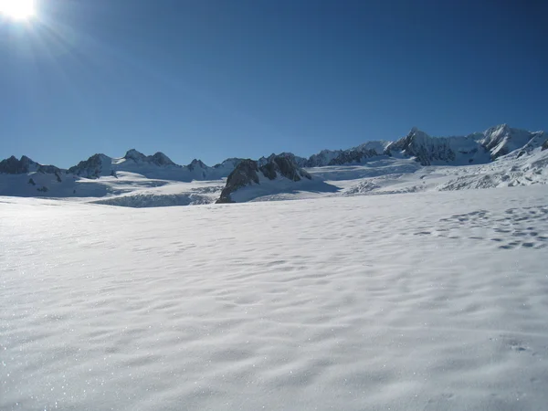 Glaciar Fox en Nueva Zelanda —  Fotos de Stock