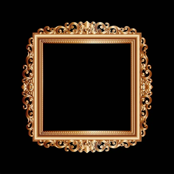 Antique Golden Frame Stock Vector Image By C Route55 Antique Golden Frame Stock Vector Image By C Route55