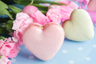 Sevgililer günü macaroons