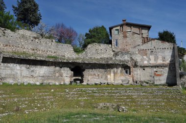Brescia, İtalya Roma Tiyatrosu