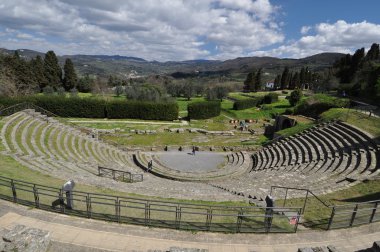 Roman theatre of Fiesole clipart