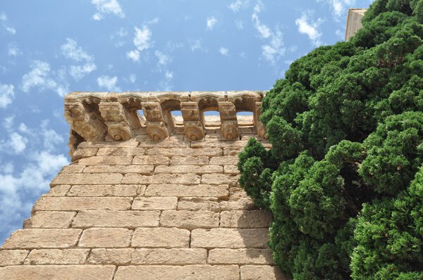 The Alcazaba of Almeria is a fortified complex in Almeria, southern Spain. The word alcazaba, from the Arabic word al-qasbah, signifies a walled-fortification in a city.