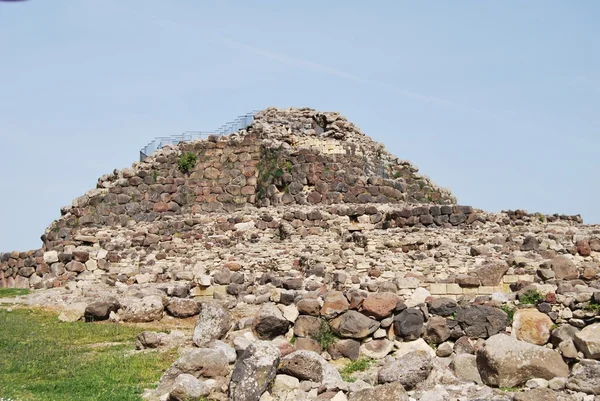 Sitio arqueológico Su Nuraxi en Barumini, Cerdeña — Foto de Stock