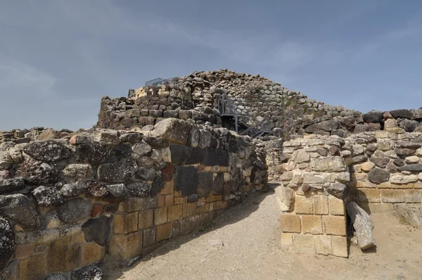 Sitio arqueológico Su Nuraxi en Barumini, Cerdeña — Foto de Stock