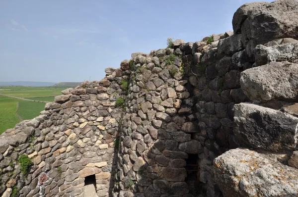 Su Nuraxi archaeological site in Barumini, Sardinia — Stock Photo, Image