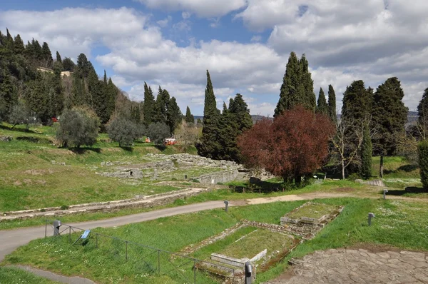 Fiesole Arkeolojik Sit — Stok fotoğraf