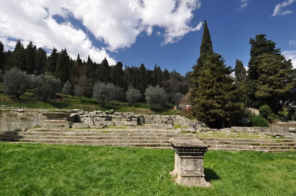 Fiesole archeological site — Stock Photo, Image