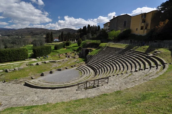 Römisches Theater von Fiesole — Stockfoto