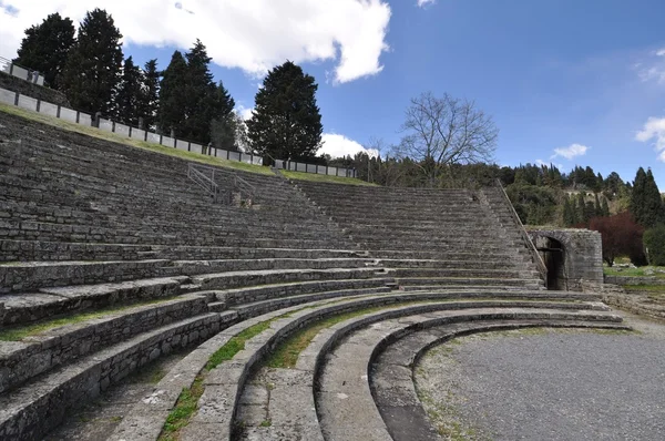 Roman theatre of Fiesole — Stock Photo, Image