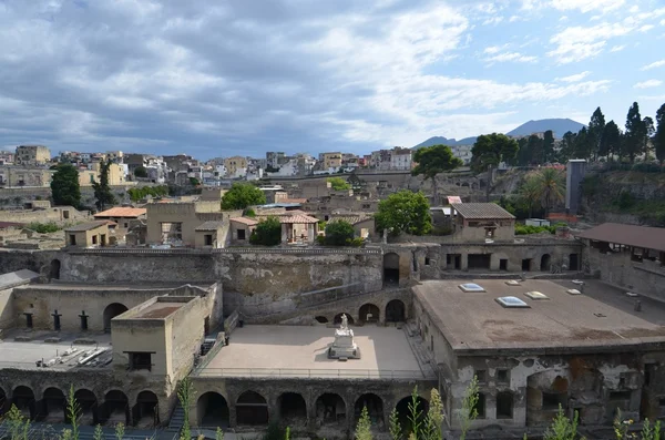 Ερείπια του Herculaneum, Ιταλία — Φωτογραφία Αρχείου