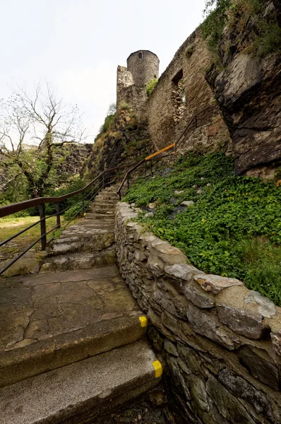 stock image Detail of an old castle