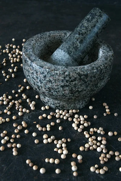 Mortar for spices — Stock Photo, Image