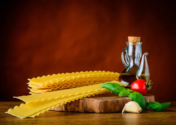 Pasta de Lasaña Reginette Amarilla — Foto de Stock