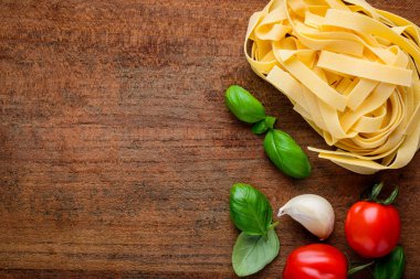 Tagliatelle Fettuccine kopya alanı ile