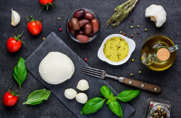 Cozinha Italiana Queijo — Fotografia de Stock