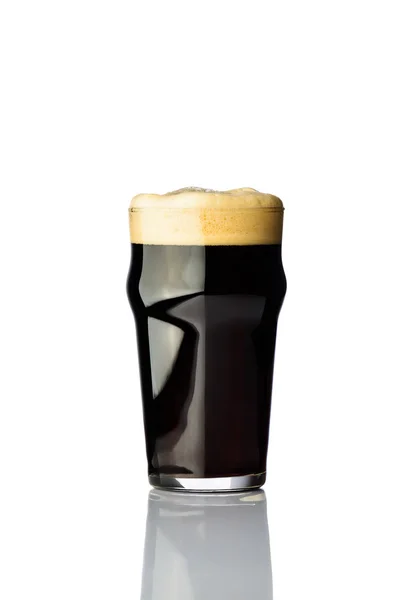 Cerveza negra pinta — Foto de Stock