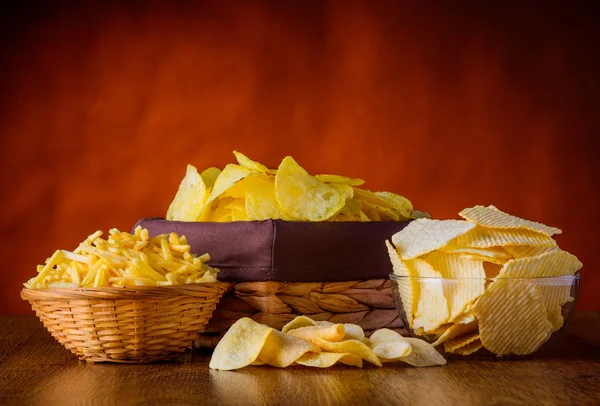 Chips y palos de Potao —  Fotos de Stock