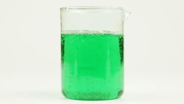 Tube à essai, expérience chimique 