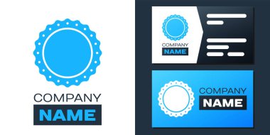 Logotype Kaliteli amblem simgesi beyaz arka planda izole edildi. Logo tasarım şablonu elemanı. Vektör.