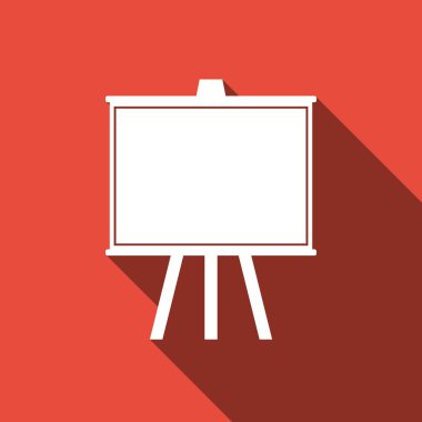 Uzun gölge simgesiyle Chalkboards.