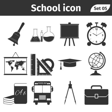 okul ve eğitim simgeleri