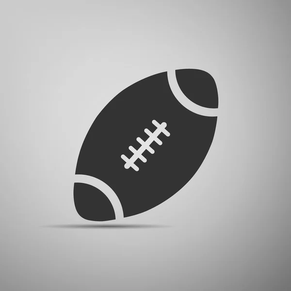 Ícone de bola de futebol americano. — Vetor de Stock