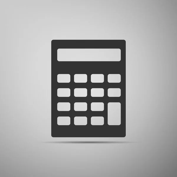 Calculator icon. Vector illustration — Stock Vector