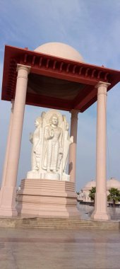 İsrail 'in başkentinin heykeli.