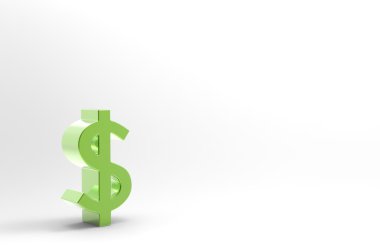 Bize dolar para birimi simgesi